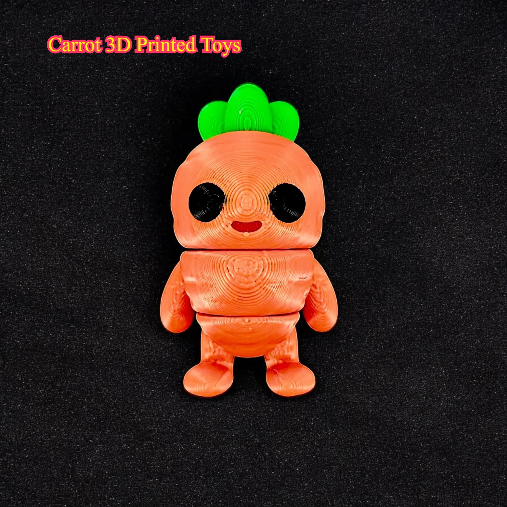 

Miniature Cute Carrot Figurine Model Color Keychain DIY Accessories 3D Printed Toys book nook Decor For Home deco parts Gifts