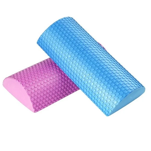 Half Round Yoga Foam Roller Block Exercise EVA Roller Balance Pad Pilates Fitness Physical Gym Fitness Muscle Restoration