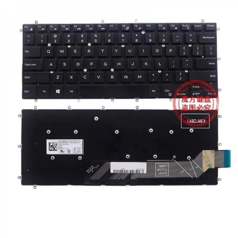 An+ para teclado Dell Inspiron 13-7380 7373 7370 7368 7378 3480 V5471