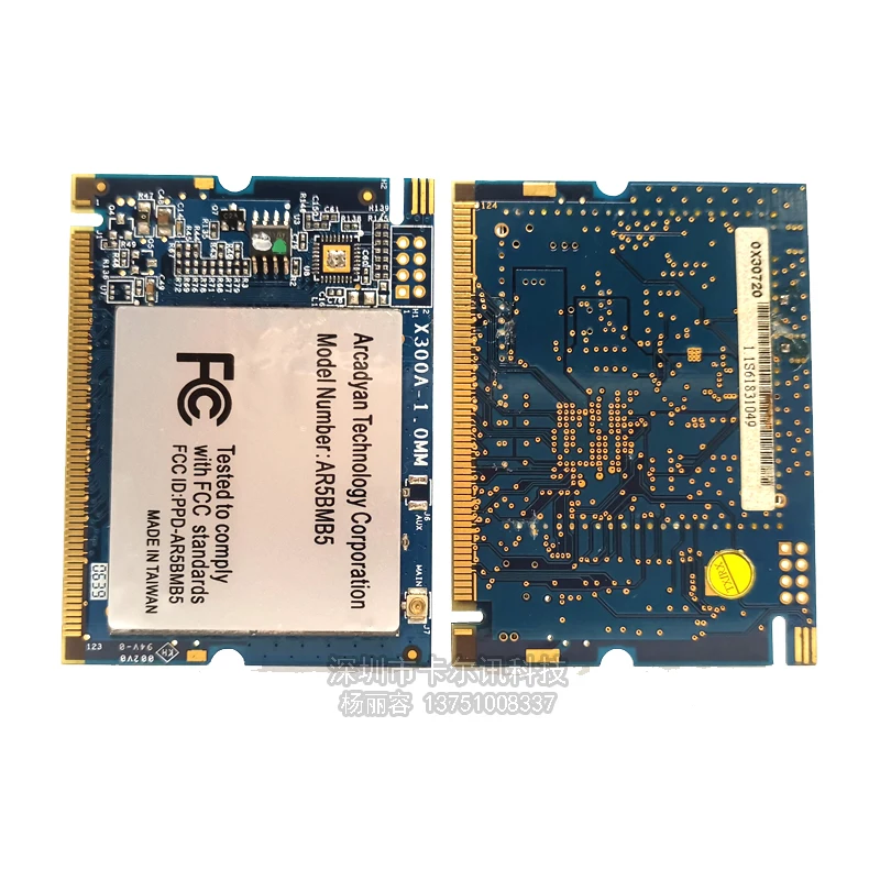 สําหรับ Atheros AR2413A AR5005G AR5BMB5 Mini PCI Wifi ไร้สาย 802.11 B/g การ์ดเครือข่ายไร้สาย