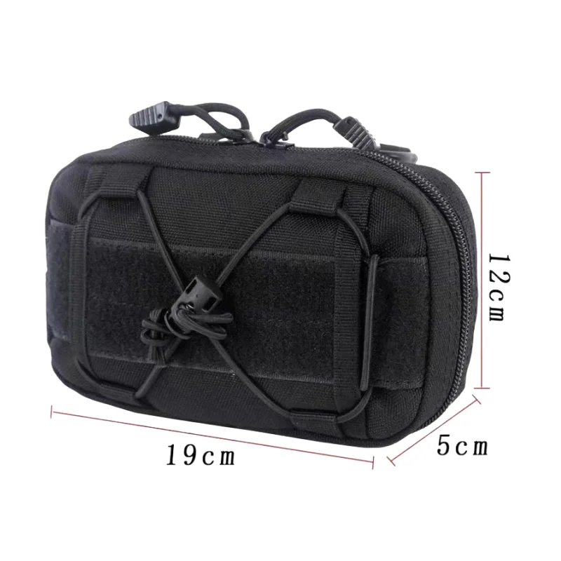 600D MOLLE Taktische EDC Hüfttasche Multifunktionale Medizinische Erste-Hilfe-Werkzeugtasche Outdoor Jagd Wandern Gürtel-Aufbewahrung Weste Zubehör – Detail 1