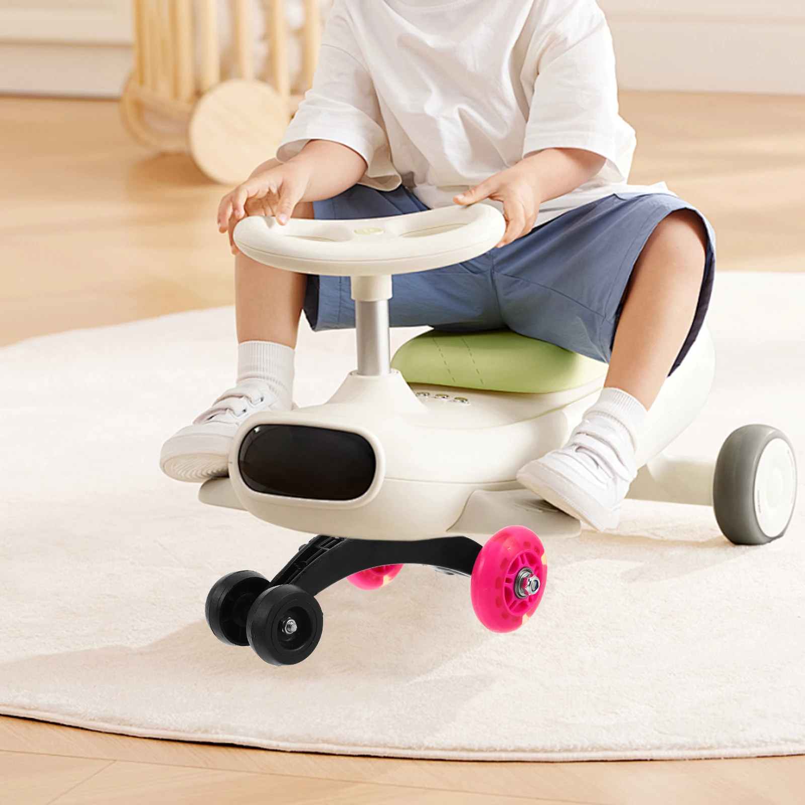 

Twist The Wheel Replacement Wheels for Kids Car Ride on Heavy Duty Wheeled Toddler