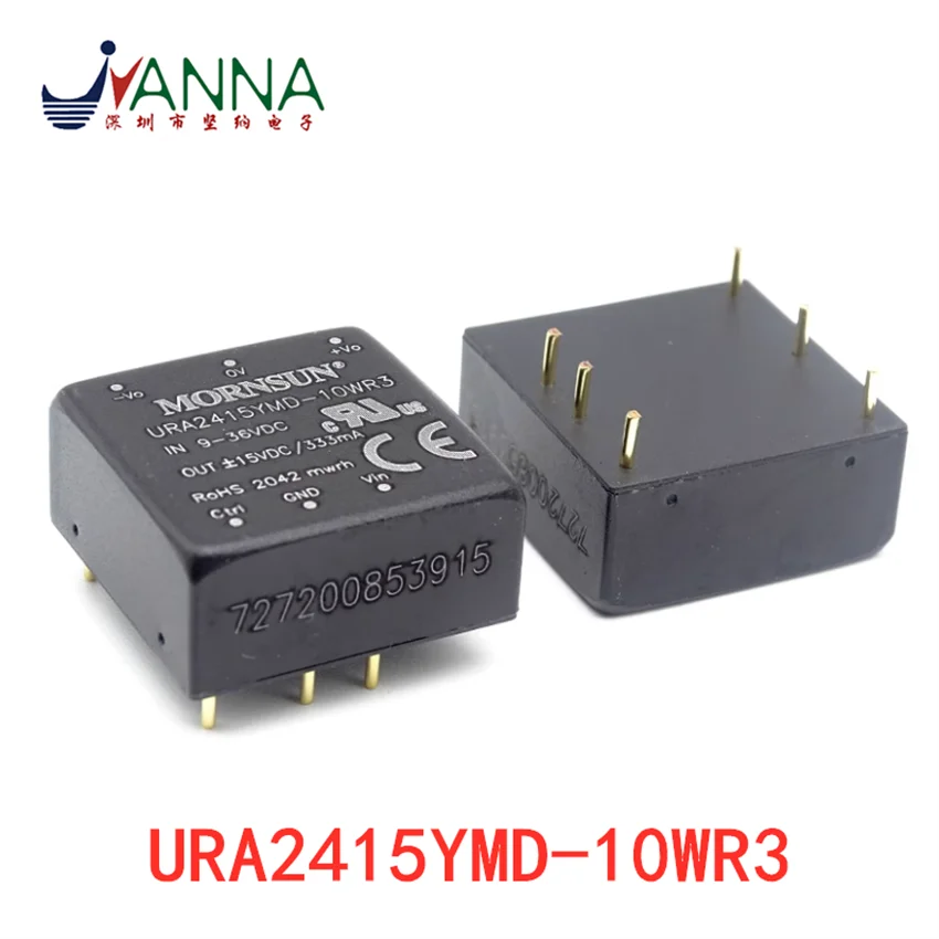 URA2415YMD-10WR3 DC-DC power module 9-36V positive/negative 15V 10W New original JSY