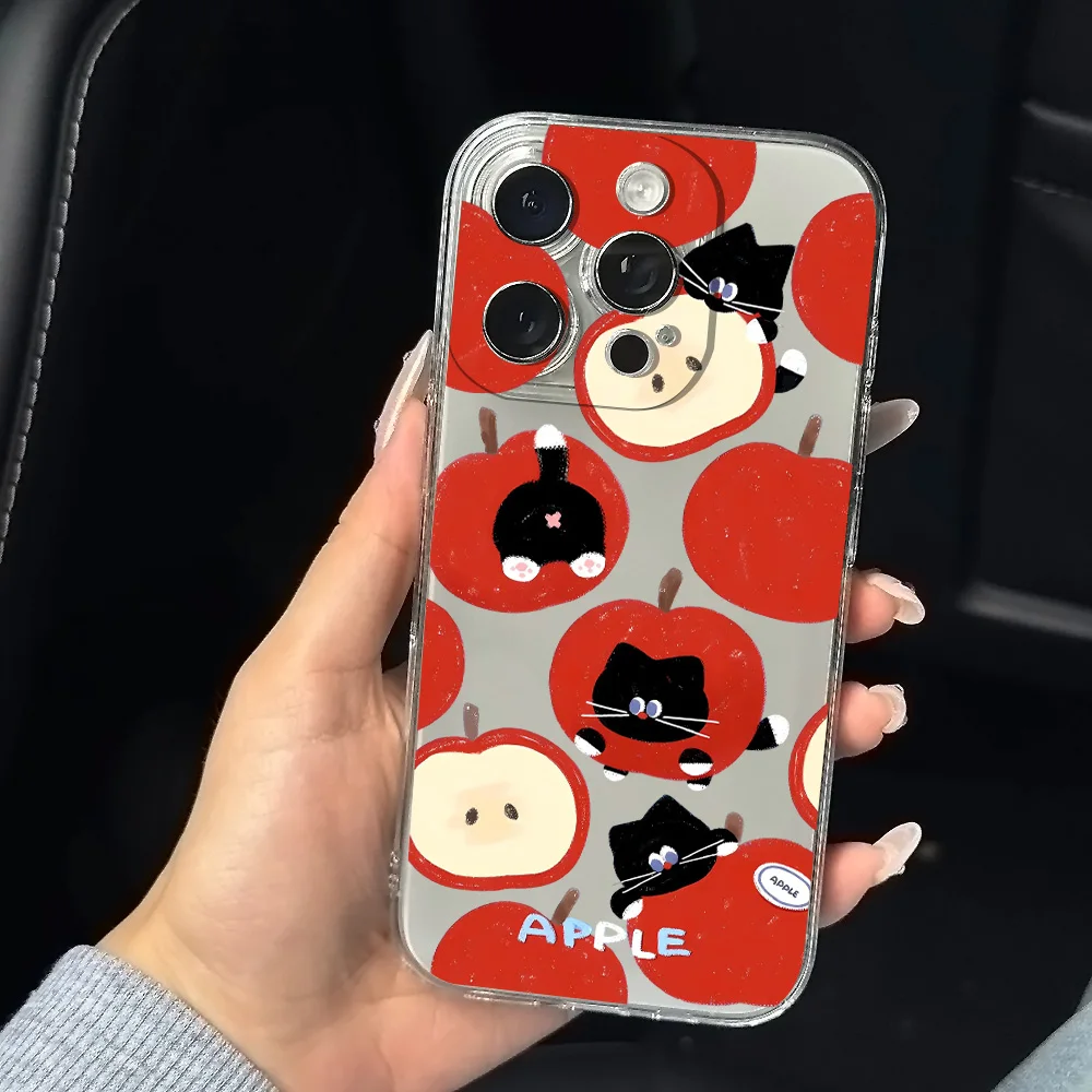 حافظة لهاتف آيفون 17 16 15 14 13 12 11 Pro Xs Max Air Mini 7 8 6 6s Plus SE 2020 2022