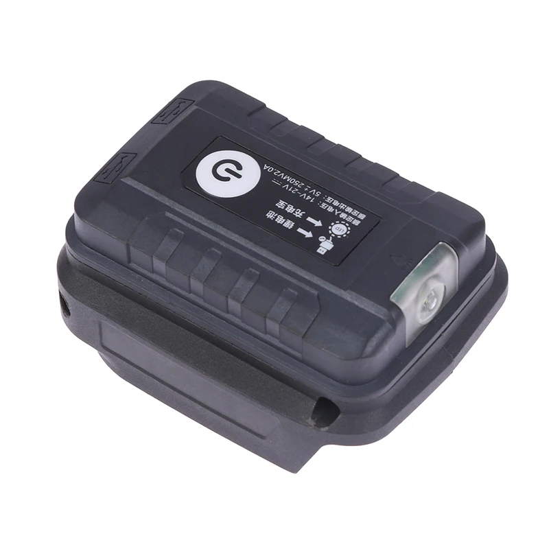 Imagem -03 - Carregador de Celular Usb para Makita Lâmpada Led Adaptador Lanterna Bateria Li-ion Acessórios Power Bank 18v 1pc