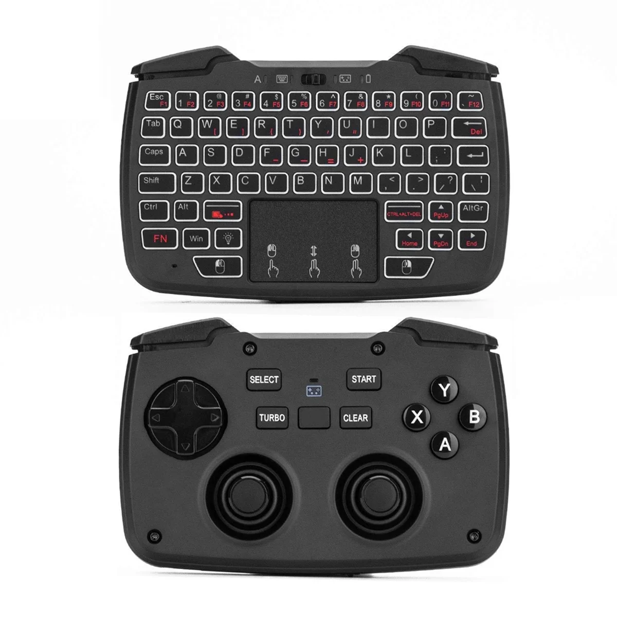 RK707 2.4GHz Wireless Game Controller Keyboard Mouse Combo Turbo Function for PC/Raspberry Pi2/Android TV /TV