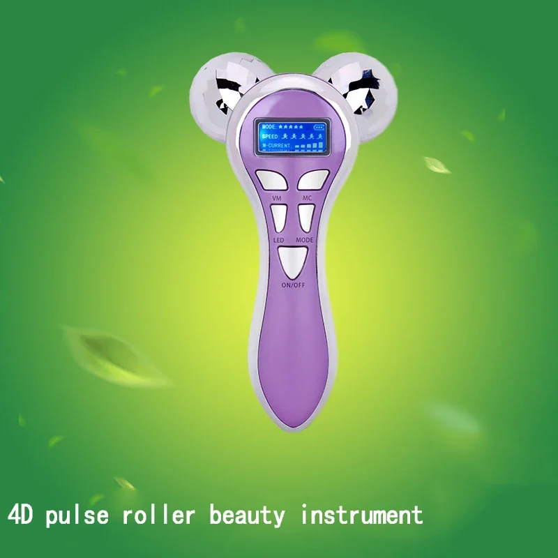 Instrumento eléctrico de rodillo 3D, instrumento de belleza microeléctrico de elevación y ajuste, instrumento de belleza de pulso, masaje Facial