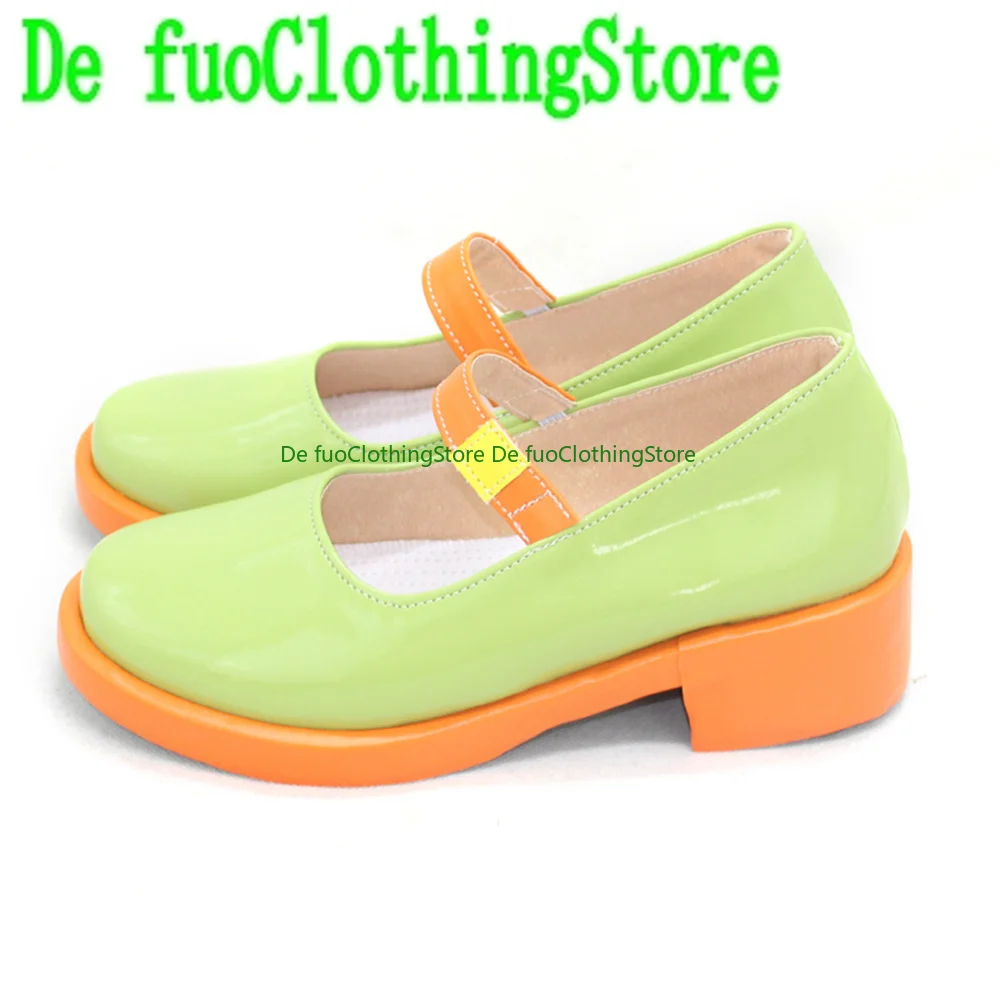 DefuoUmamusume Pretty Derby Matikane fukukitaru Cosplay Shoes Boots Game Anime Carnival Party Halloween Chritmas Shoes #5