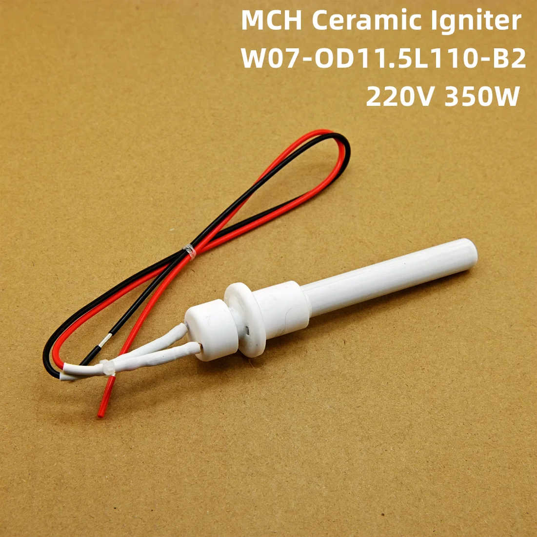 Ceramic Igniter 220V 350W 110V 300W wood chip particle oven ignition rod, biofuel heater kitchen oven accessories