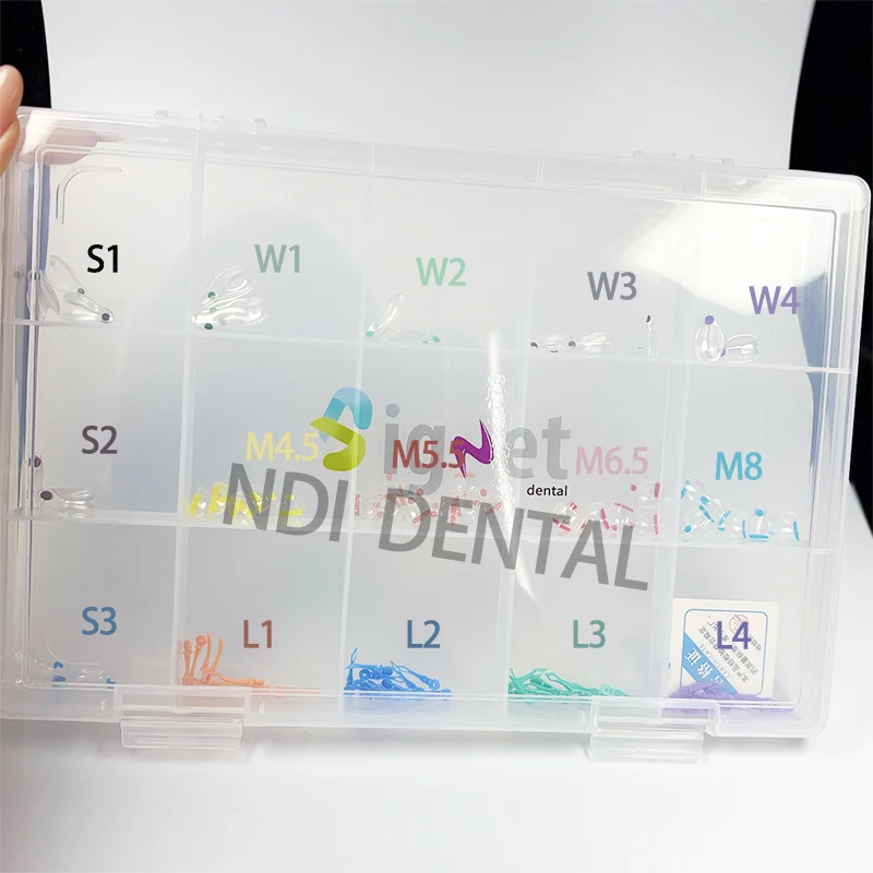 150pcs Dental BT Matrices & Black Triangle Wedges for Diastema Restoration Black Triangle Wedges Matrice Fits for Closing Gaps
