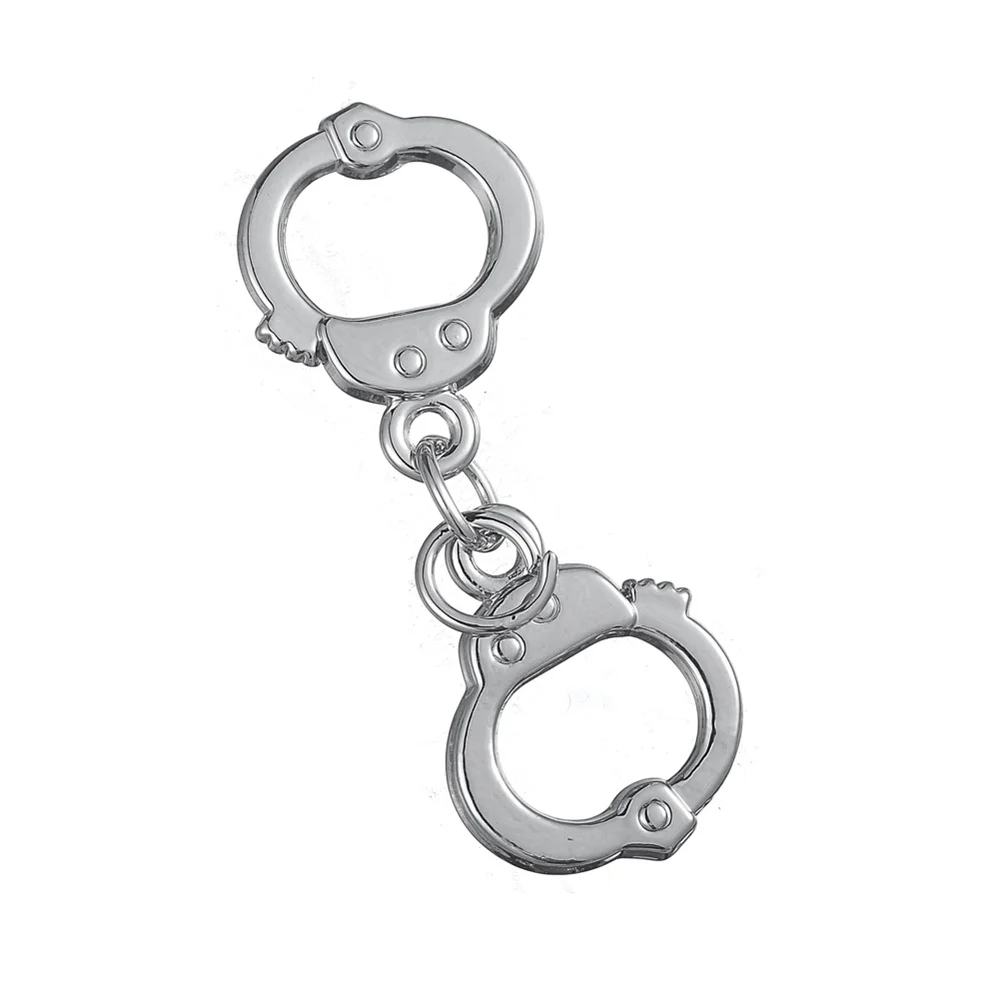 My Shape 5 pcs Handcuffs Charms Pendant for Necklace Bracelet Handmade Decoration Vintage for DIY Jewelry Making Findings