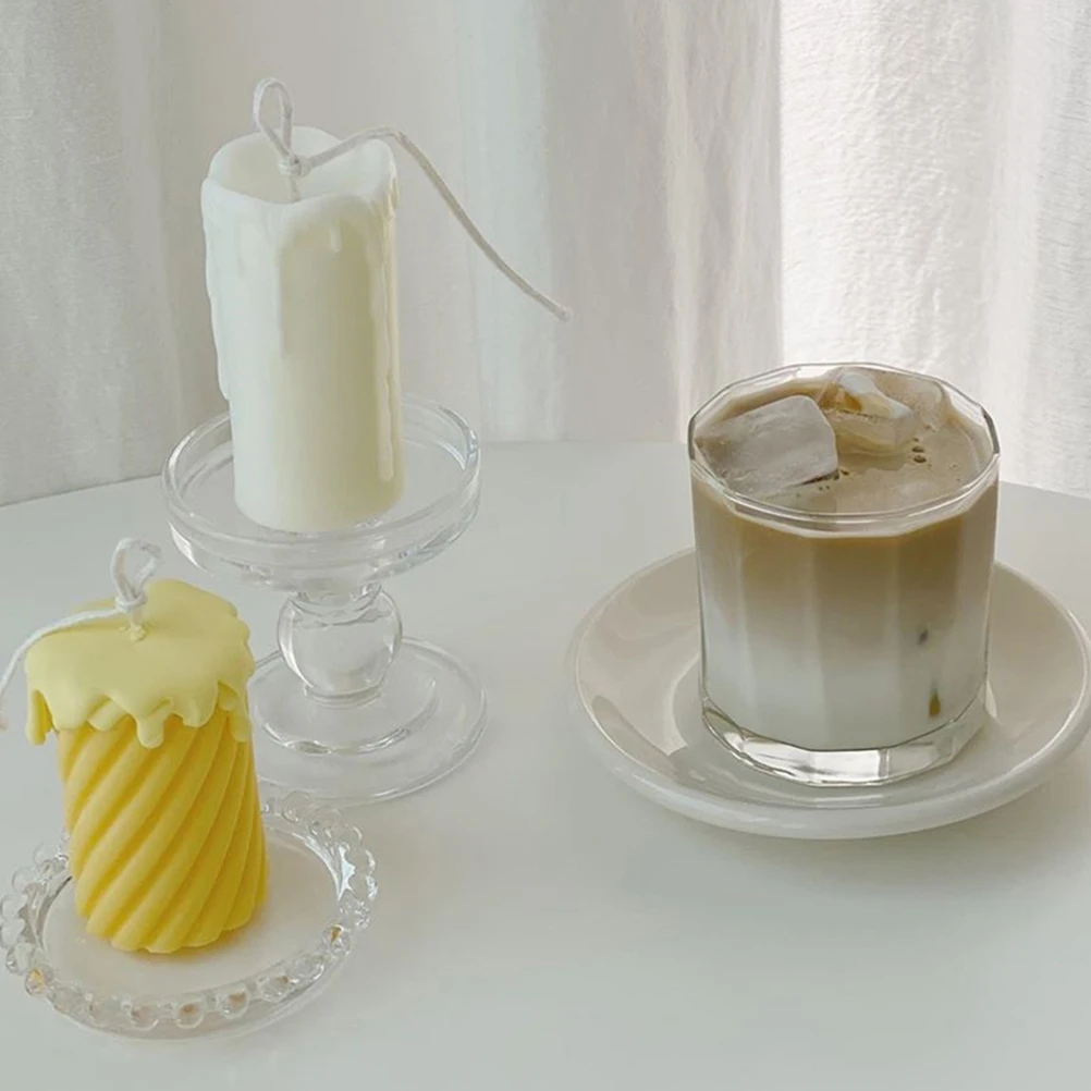 

3 шт. стеклянная сервировочная тарелка, устойчивые тарелки для закусок для домашнего офиса, ресторана, общественного питания, мини-стеклянная тарелка, тарелка для суши