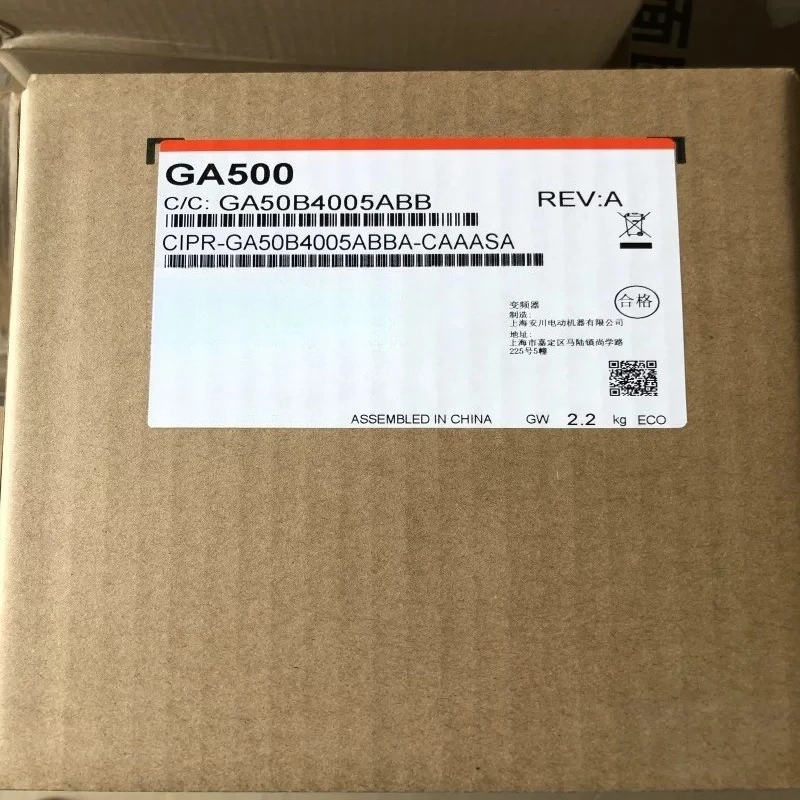 

GA500 series 3-phase 400V inverter CIPR-GA50B4002/4004/4005/4007/4009/4012ABBA