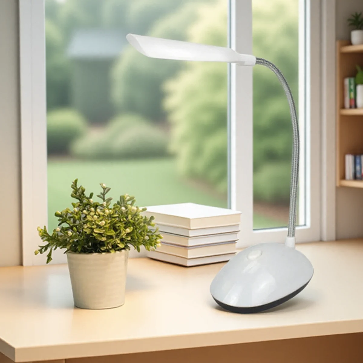 

Foldable Portable LED Desk Lamp with Eye Care for Students Reading Night Light Battery Powered