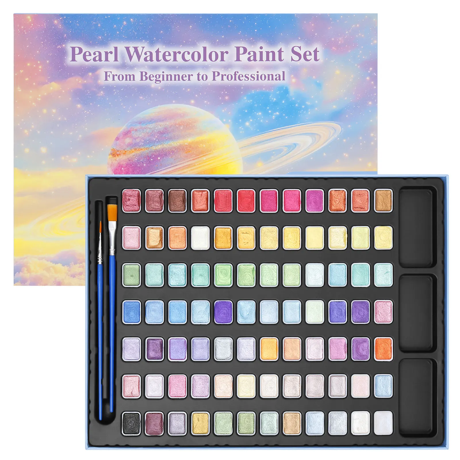 84 Colors Watercolo…