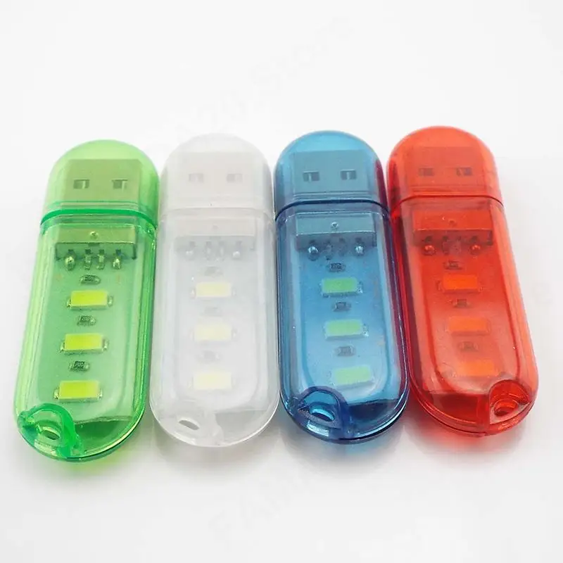 Flexible USB LED Night Lights DC5V USB LED Mini Book Light 1.5W LED Desk Reading Lamp Touch Switch Red Blue Green White O21