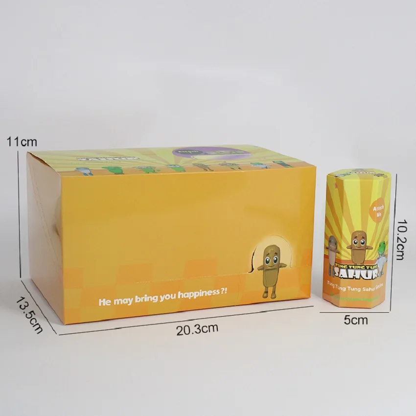 Hot Shanhaijing Sonny Angel Blind Box Cactus Elephant Tung Tung Tung Sahur Figure Tralalelo Tralala Doll Desk Ornament Gift