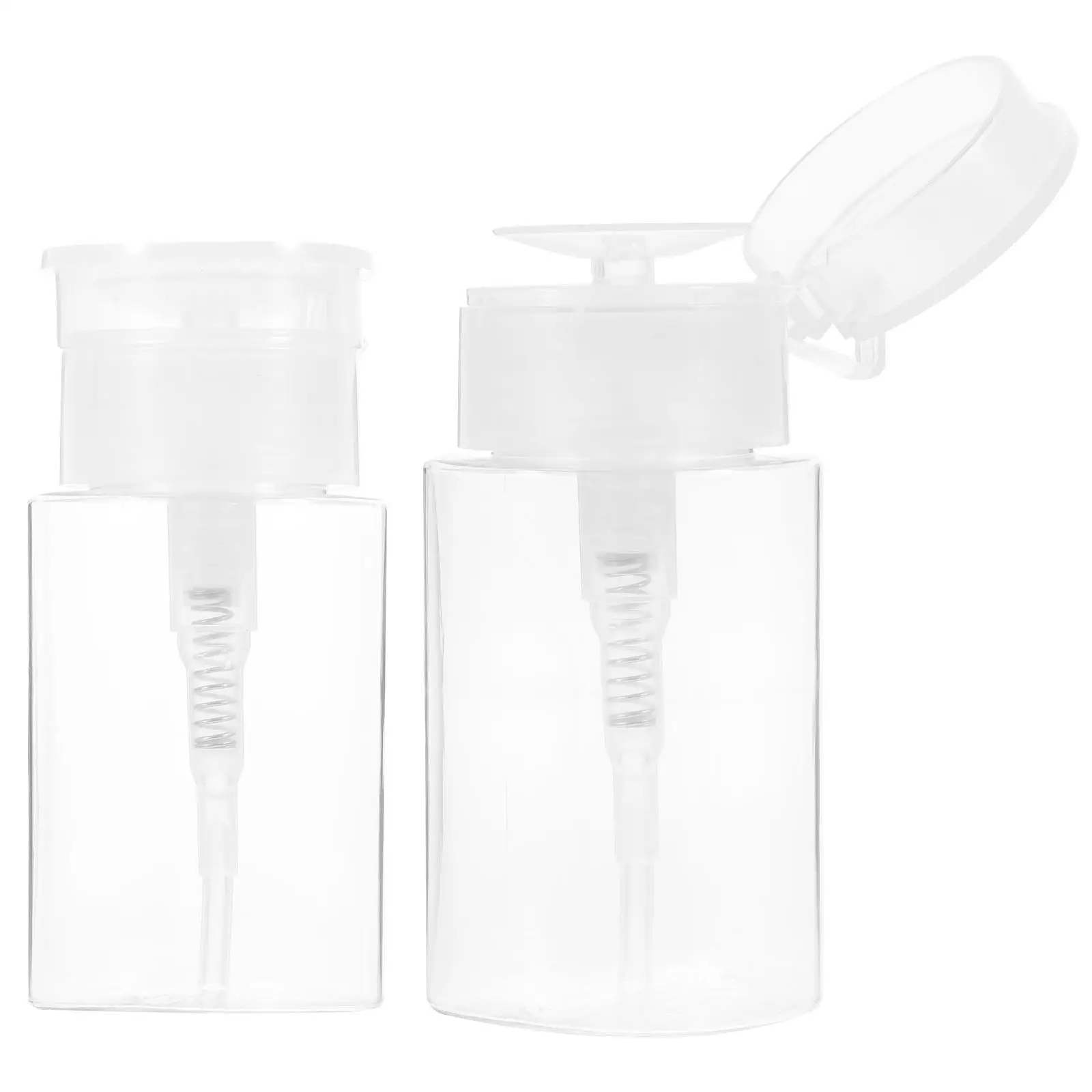 

2 Pcs Press The Bottle Conditioner Leak-proof Bottles Travel Size Toiletries Portable Household Lotion Dispensing