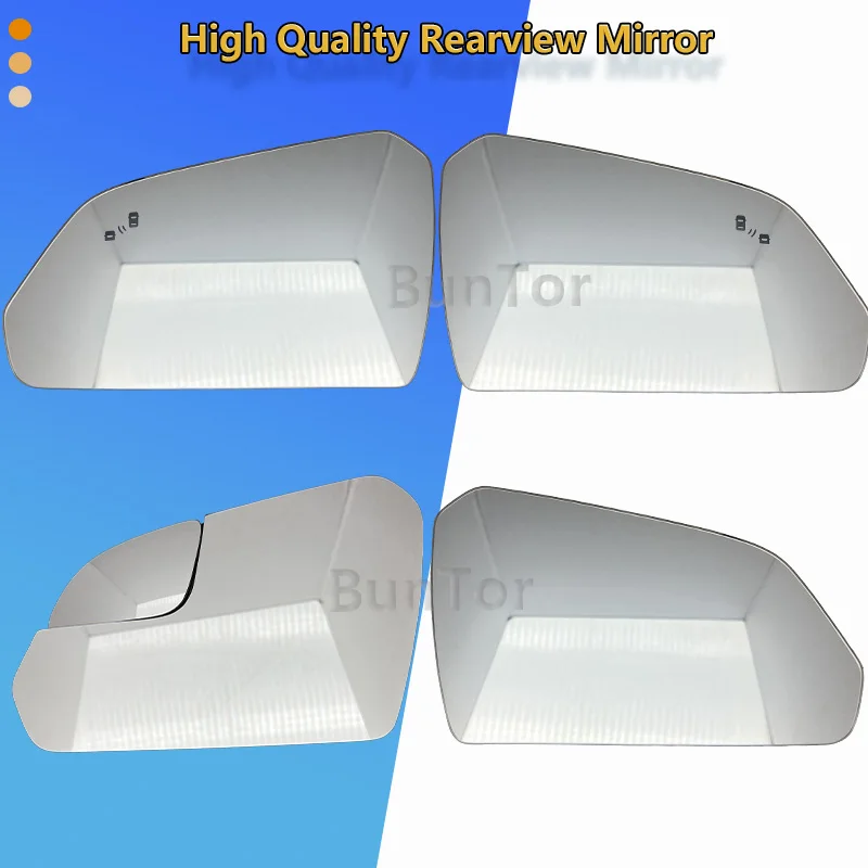 For HYUNDAI Sonata USA 2015 2016 2017 2018 2019 Left/Right Side Rearview Mirror Glass With Heated/87611-C2000 Wing Mirror Parts