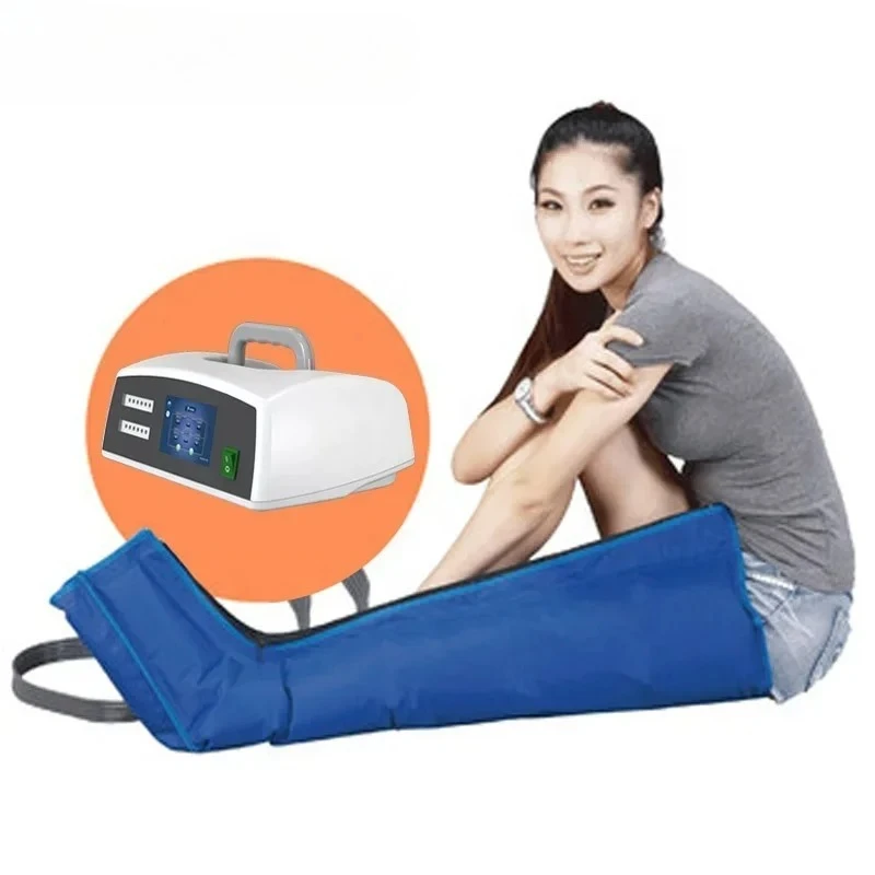 Pressotherapy Machine air pneumatic sequential compression leg and arm massage pressure therapy dvt edema relief device