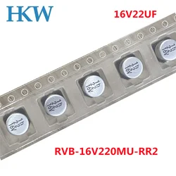 10pcs  ELNA 16V 10UF 22UF SMD  Electrolytic Capacitor No Polarity RVB Series NEW