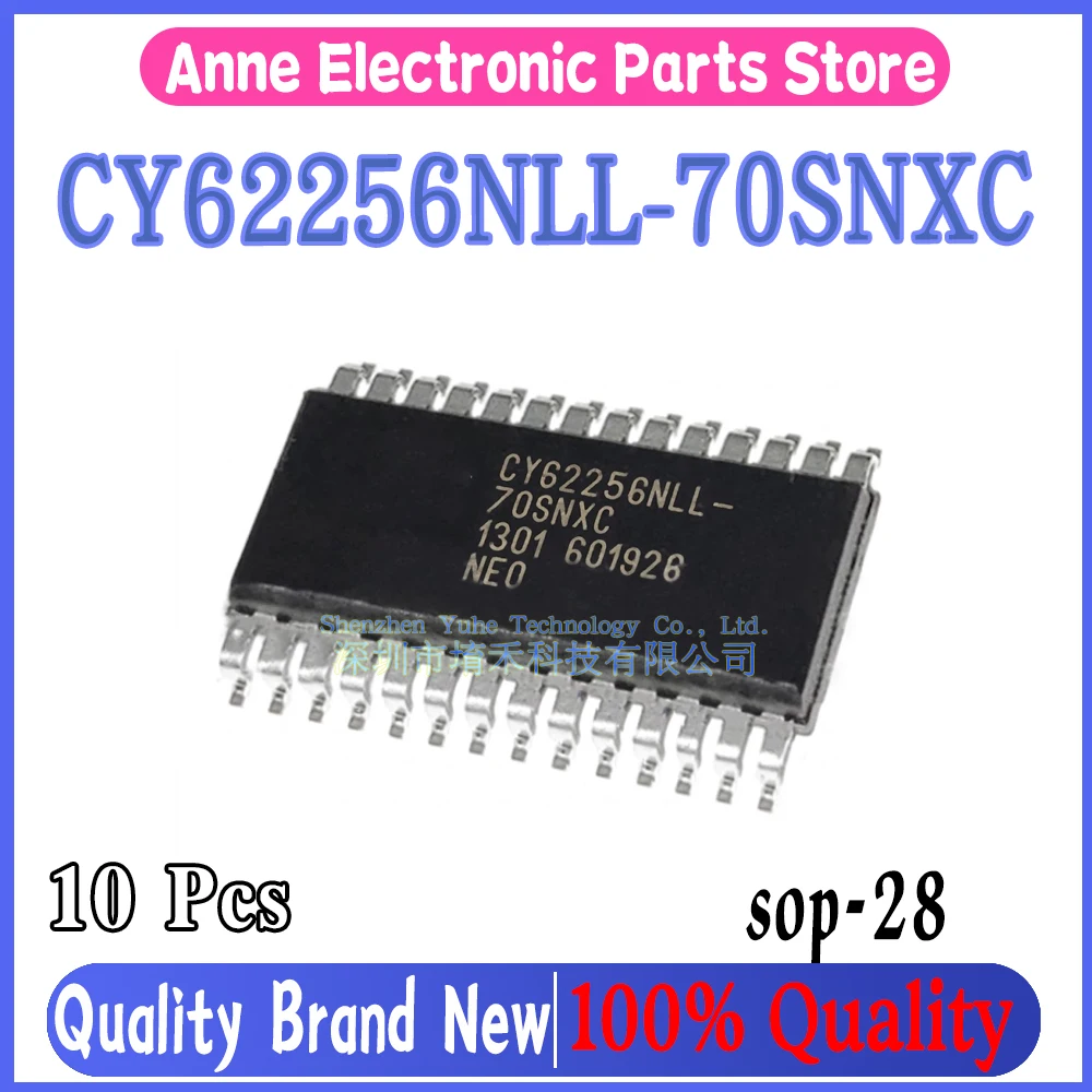 (10piece)100% New CY62256NLL-70SNXC CY62256NLL sop-28