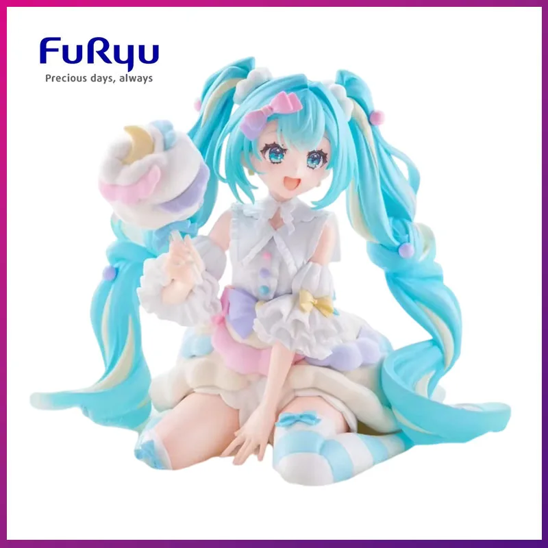 furyu-prevente-figurine-pvc-d’anime-melffy-piapro-hatsune-miku-marshmallow-objet-de-collection-decoration-pour-bureau-cadeau-ornement-jouet