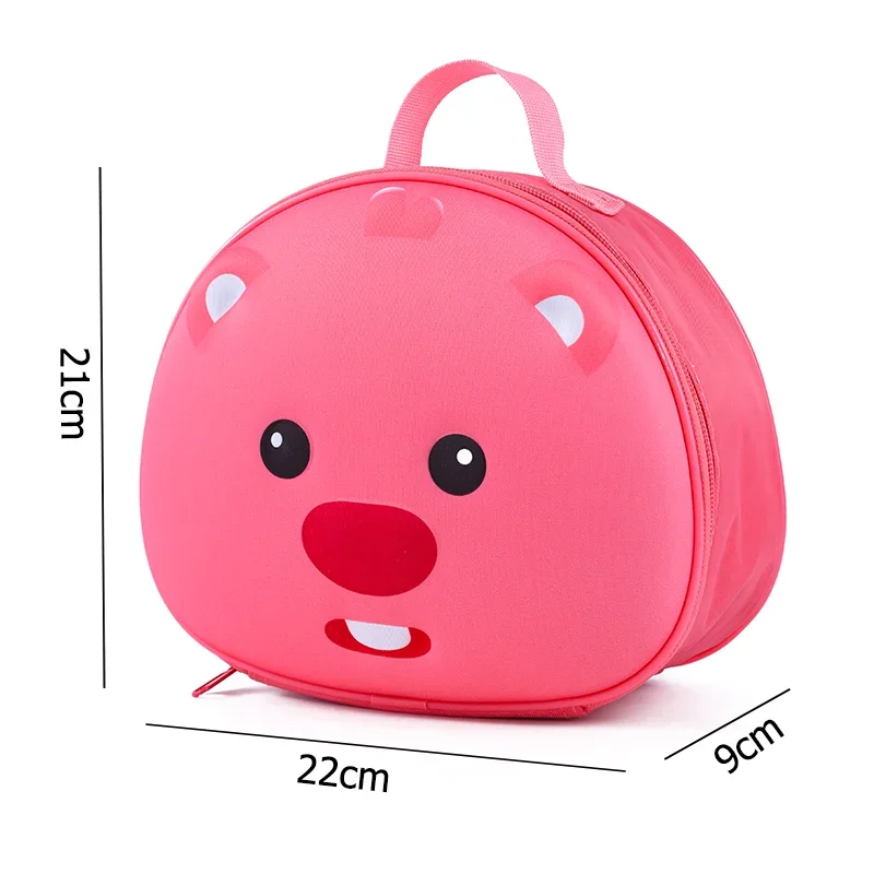 Loopy Makeup Bag - Little Beaver Loubi - Cute Portable Storage Bag for Outdoor Use - Bathing Supplies Organizer