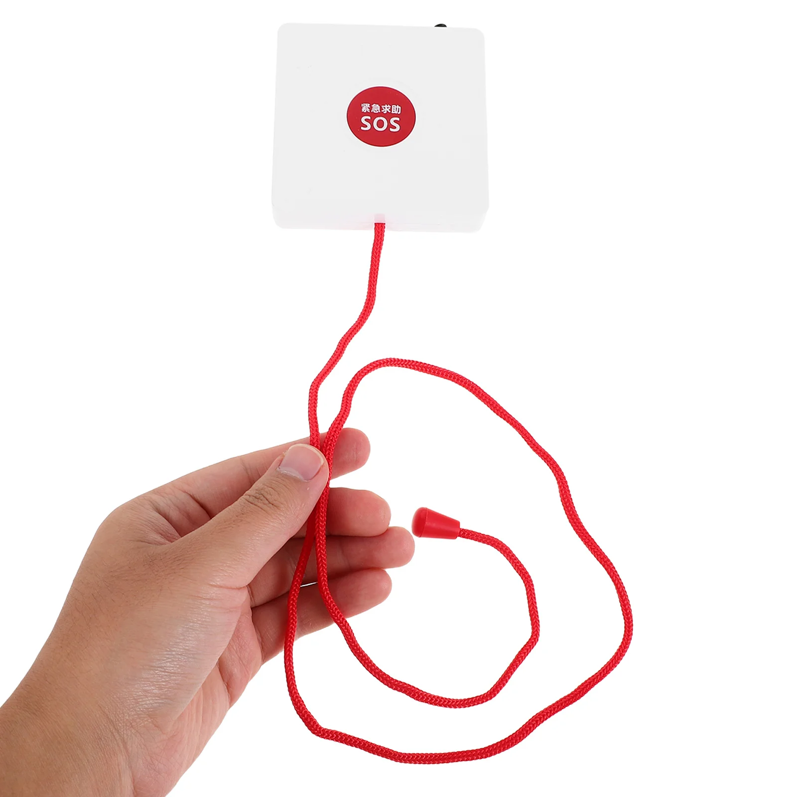 

Wireless Emergency Call Button With Cord For Seniors Elderly Fall Prevention Bathroom Wall Mounted Alarm System