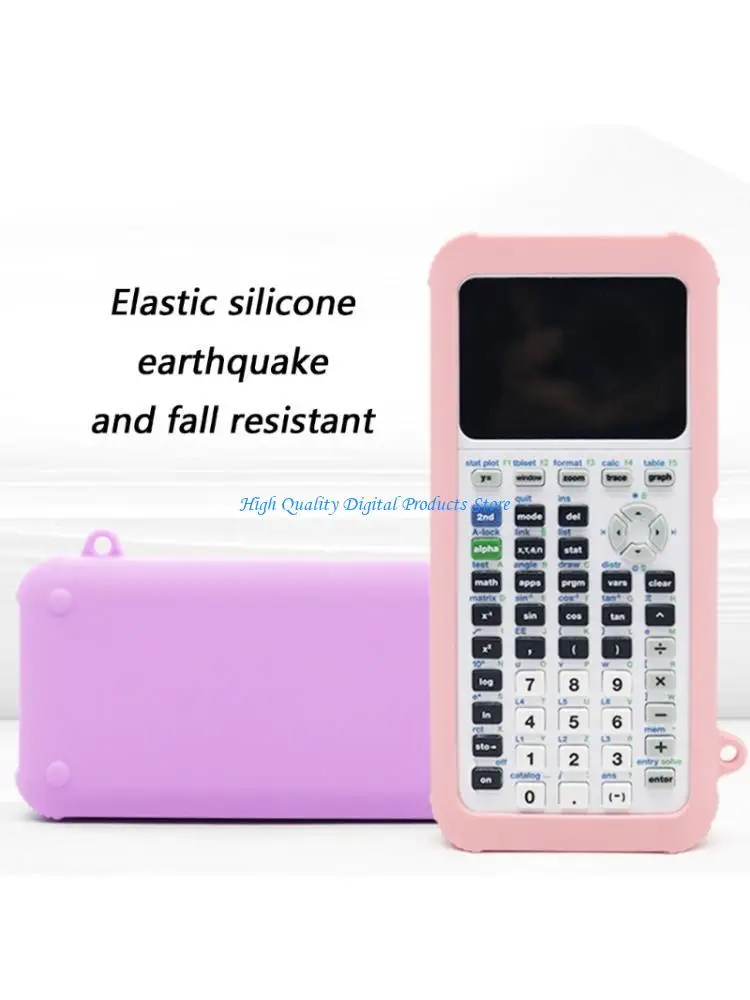 

U2JE Scratch Resistant Silicone Sleeve Laboratory Safe Ergonomic Calculator Protectors