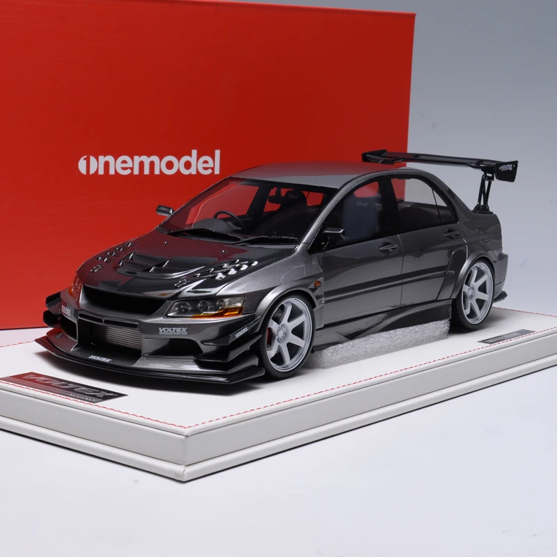 Onemodel 1:18 EVO IX Voltex JDM Simulation Limited Edition Resin Metal Static Car Model Toy Gift