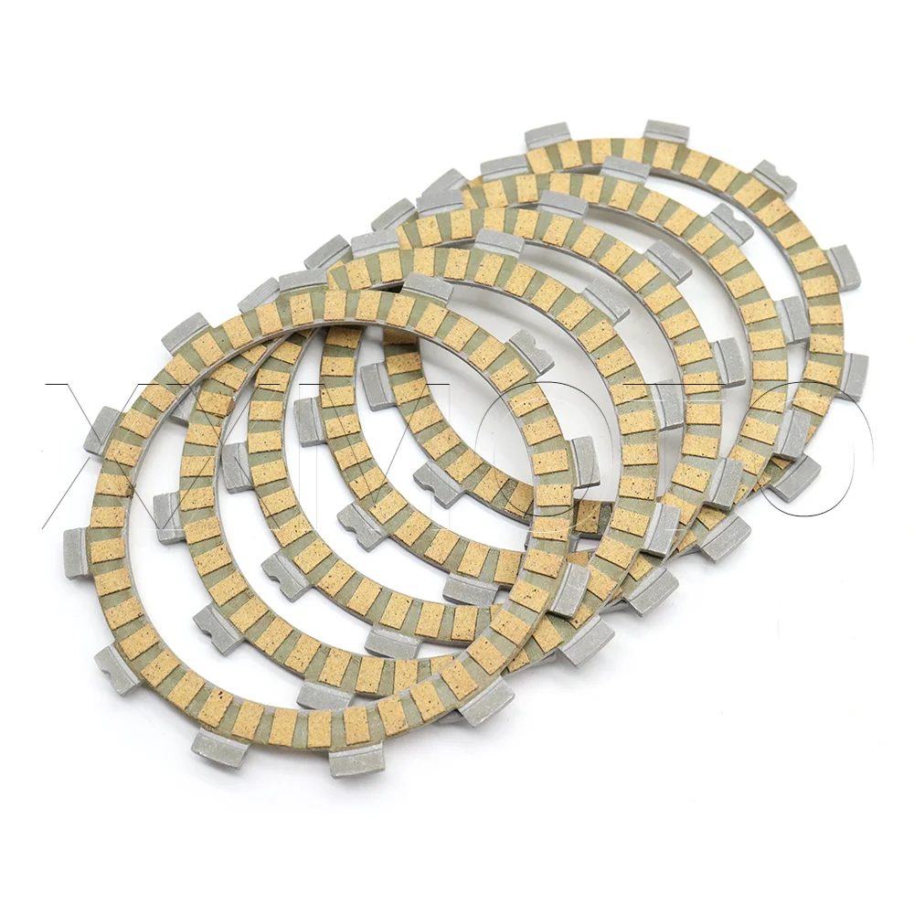 For Hyosung GV125 Aquila GA125 GF125  GT125 Comet Naked GT RT125 XRX125 Motorcycle Clutch Plates Friction Disc Kits Accessories - view 5