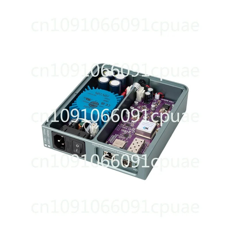 FMC Audio HIFI Fever Ethernet Purifier, Fiber Optic Transceiver OCXO Constant Temperature Crystal Oscillator