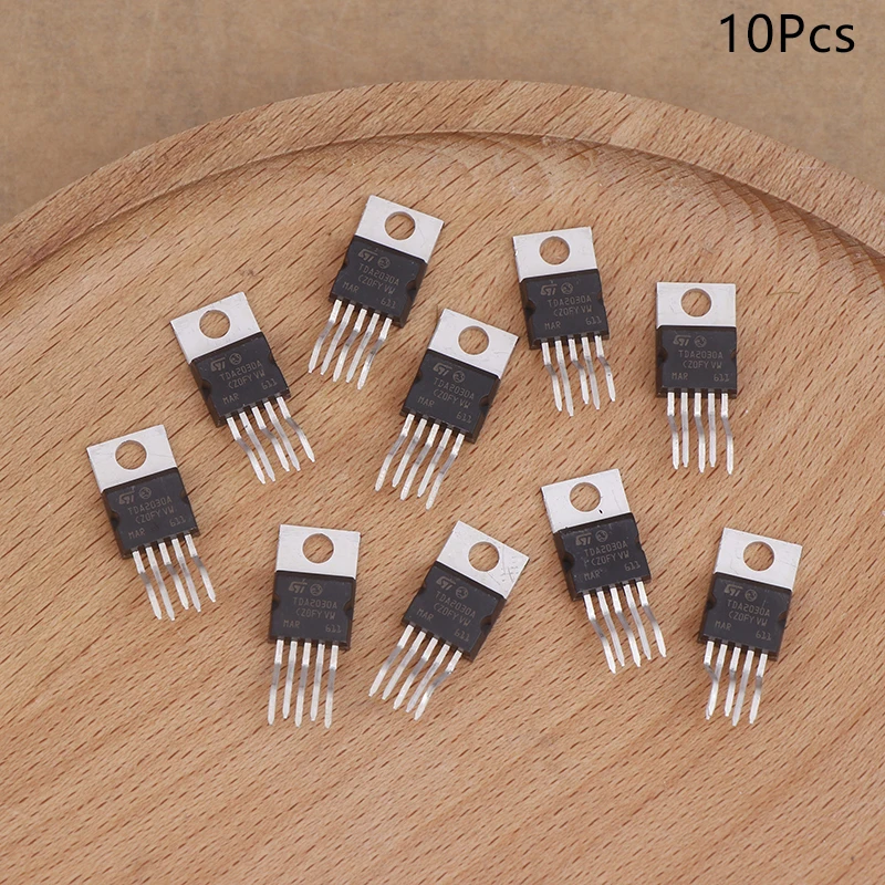 10 шт./компл. TDA2030A пятиконтактный транзистор 2030 аудио усилитель мощности частота транзистора 220 посылка