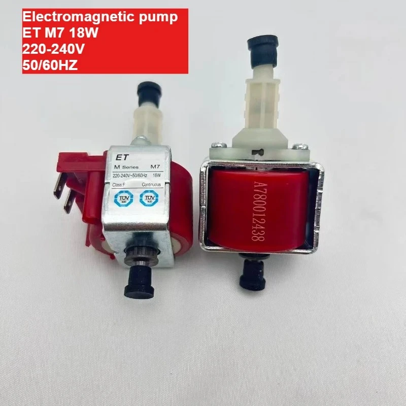Bomba de Micro Êmbolo de Alta Pressão M7-3301 18W 220-240V, Resistente à Corrosão para Limpador a Vapor, Mop a Vapor, Ferro de Passar a Vapor