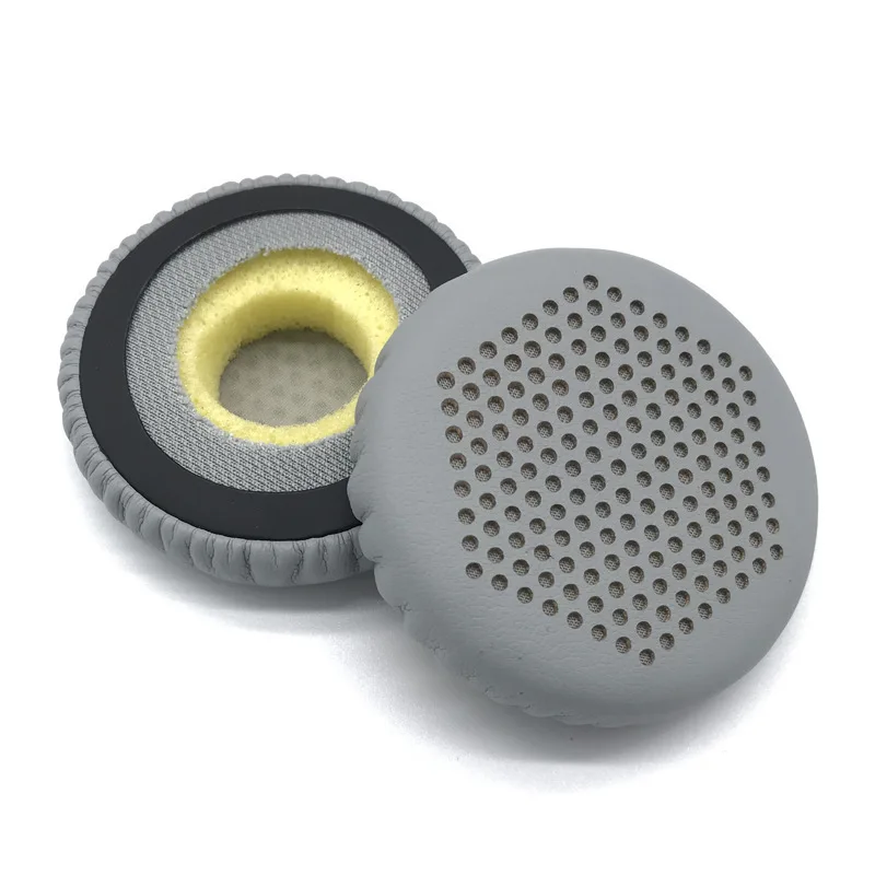 Zachte, schuimrubberen oorkussens voor kantoorkoptelefoons, compatibel met Logitech H330, H340, H390, H110, H111, H600 en 609, vervangende kussens.