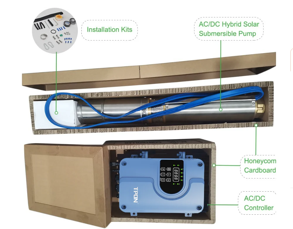 High Demand 180 Meters 1500W Solar Brushless Screw Deep Well Submersible Water Pump for 3inch Agriculture Irrigation