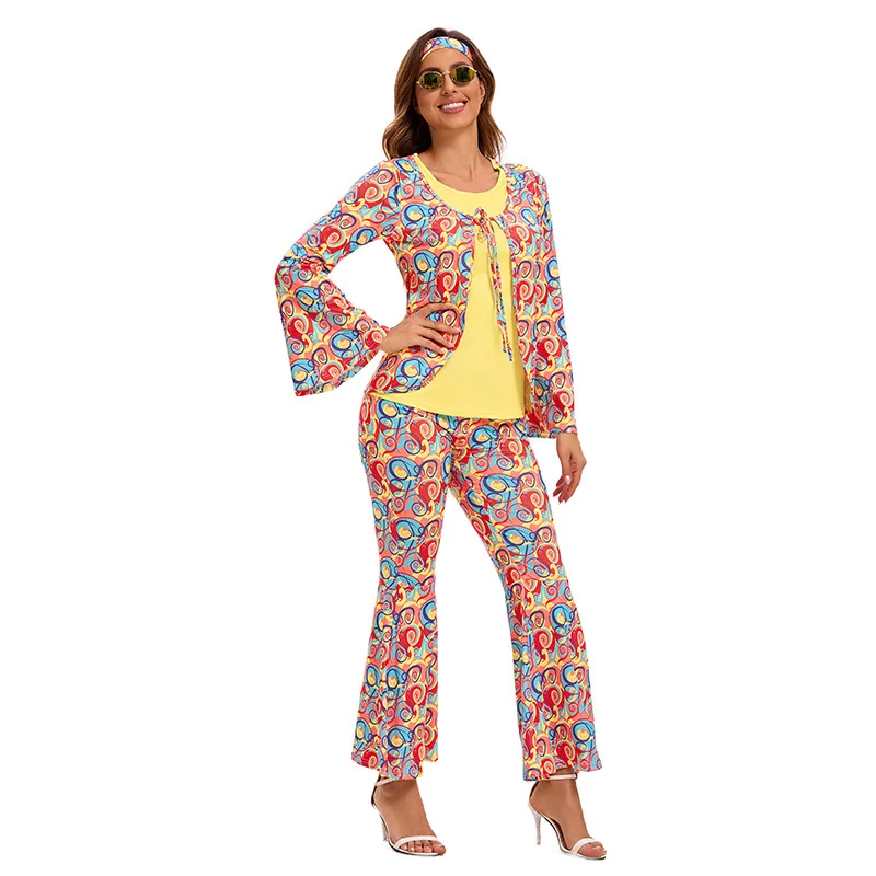 زي الهالوين للأزواج، زي رقص ديسكو السبعينيات، زي أداء رقص الهيب هوب، زي مسرحي رجالي ونسائي بتصميم ريترو، زي تقليدي عرقي #1