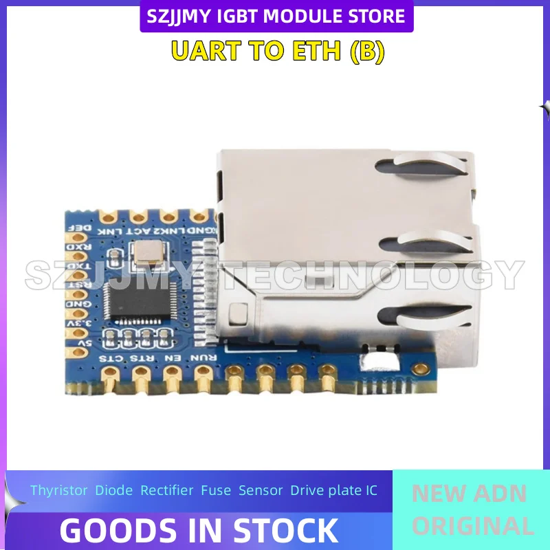 TTL serial port to Ethernet Modbus gateway network port TCP communication module industrial grade embedded