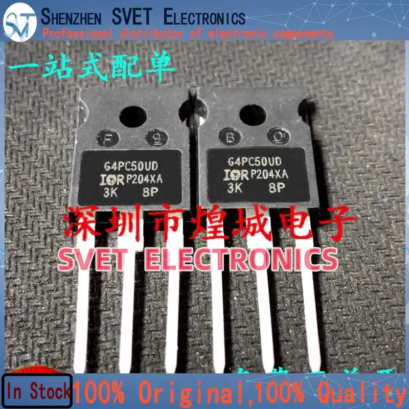 10PCS-50PCS  G4PC50UD IRG4PC50UD  IGBT 600V/55A  Original In Stock Fast shipping