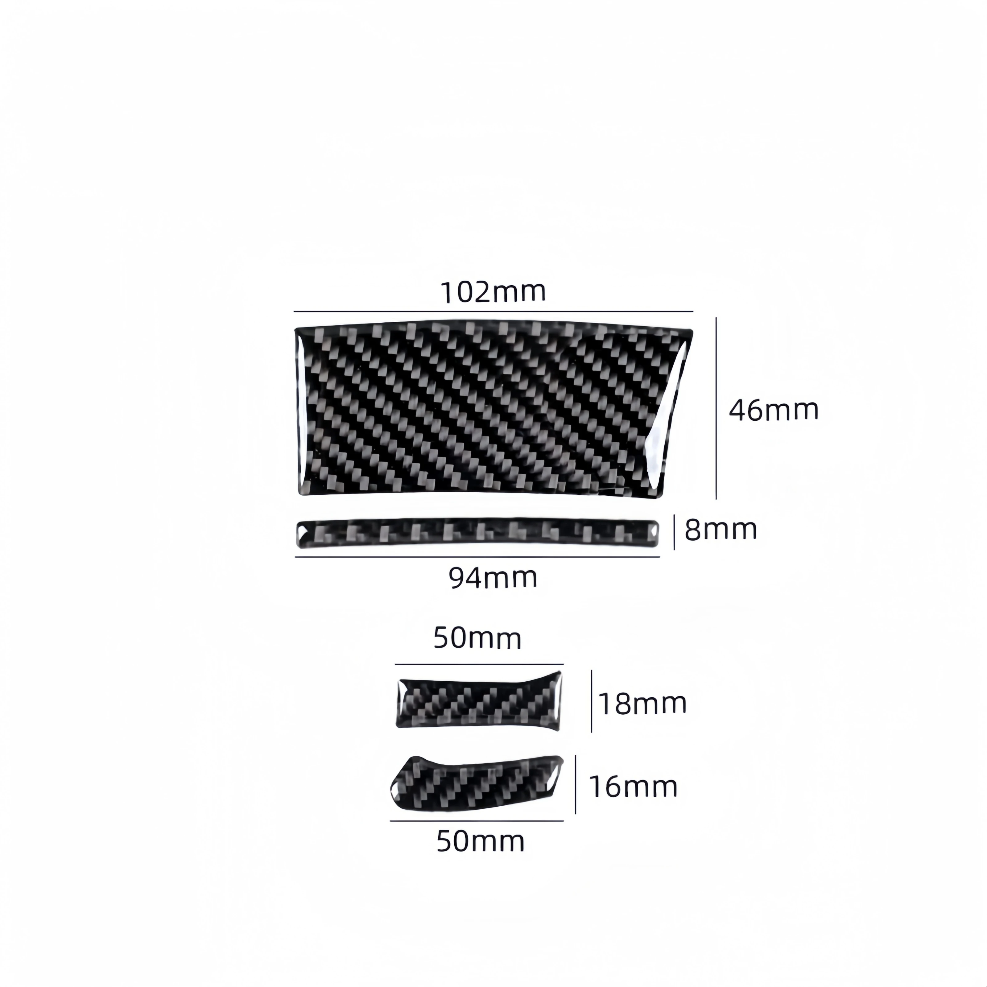 For Infiniti G37 10-13 G25 11-12 Q60 14-15 Car Carbon Fiber Both Side Speedometer Panel Sticker Dash Interior Tuning Accessories