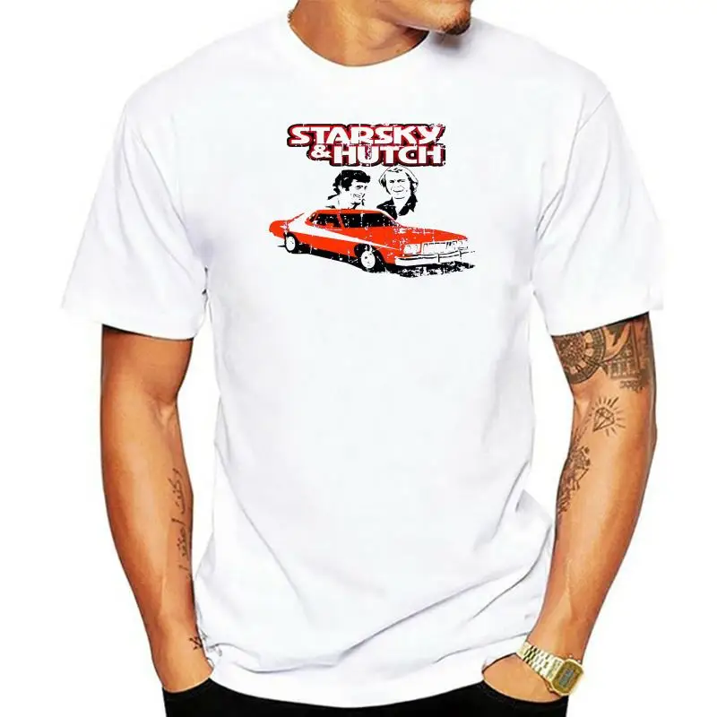 Starsky And Hutch T-Shirt Gran Torino Tshirt Starsky And Hutch Distress Customize O Neck TEE Shirt