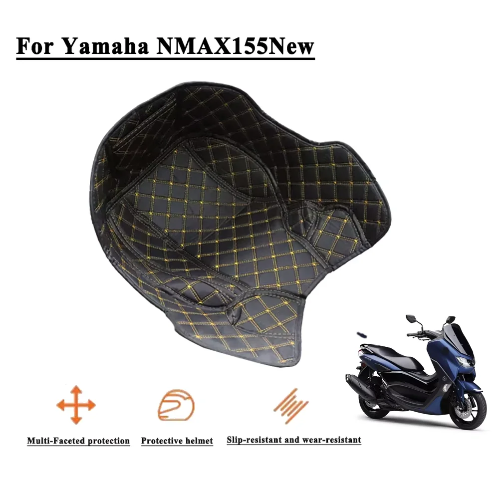 

Для Yamaha NMAX155 NMAX 155 2020-2023 мотоциклетный грузовой вкладыш, защитная подкладка для сиденья, коврик для хранения багажного ящика, подкладка