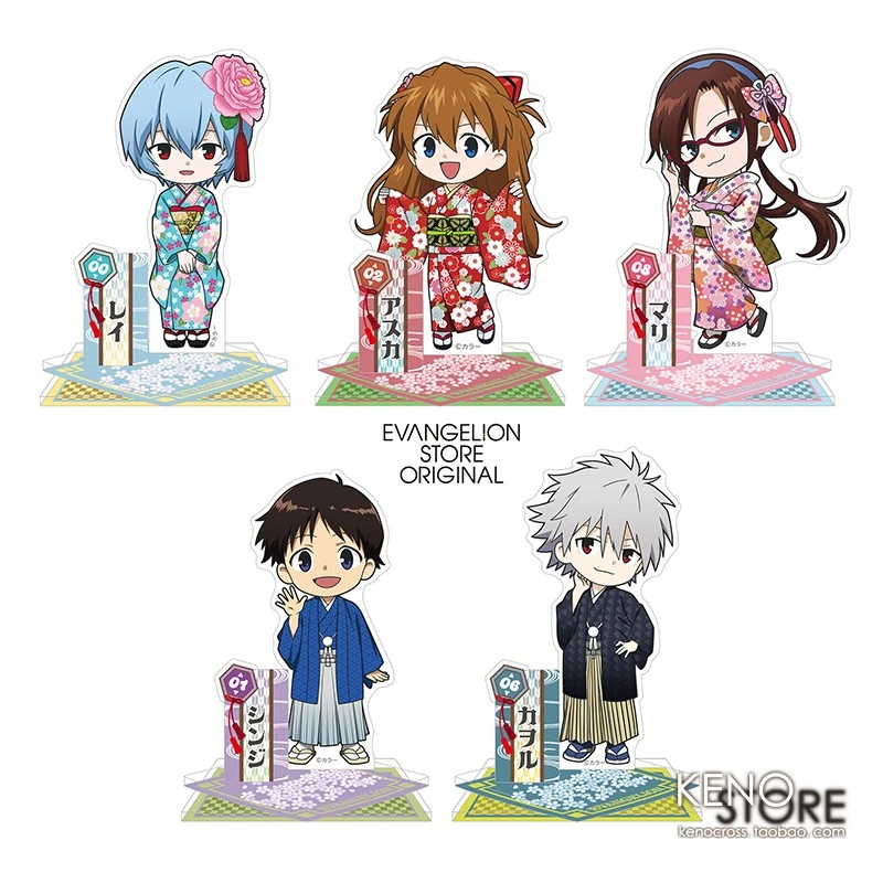Neon Genesis Evangelion EVA Acrylic Standee Rei Ayanami Asuka Langley Soryu Anime Character Desk Ornament Figure Decor Gift