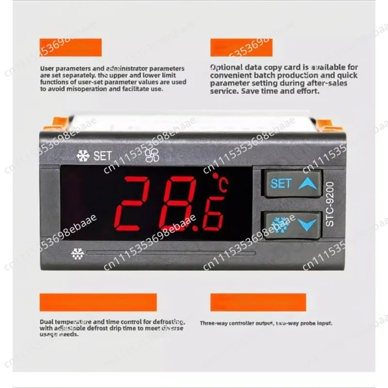 STC-9200A/EK-3030 Temperature Controller for Refrigeration and Defrost Fans