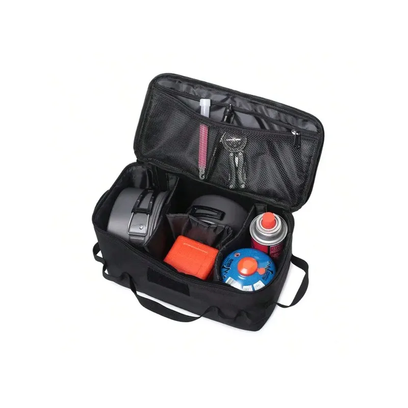 1pc Organize Your Camping Trip With This Multifunctional Outdoor Gas Tank Storage Bag!