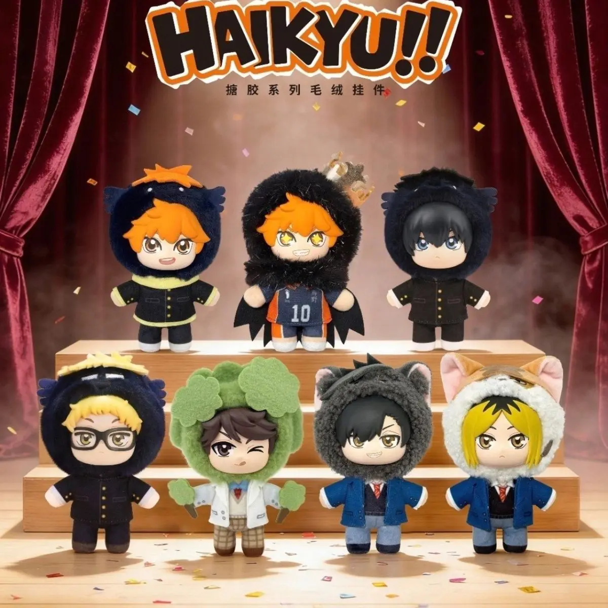2026 Eaki Haikyu!! Mascot Series Vinyl Blind Box Collectible Pvc Action Figure Toy Anime Mascot Mystery Box Surprise Gift
