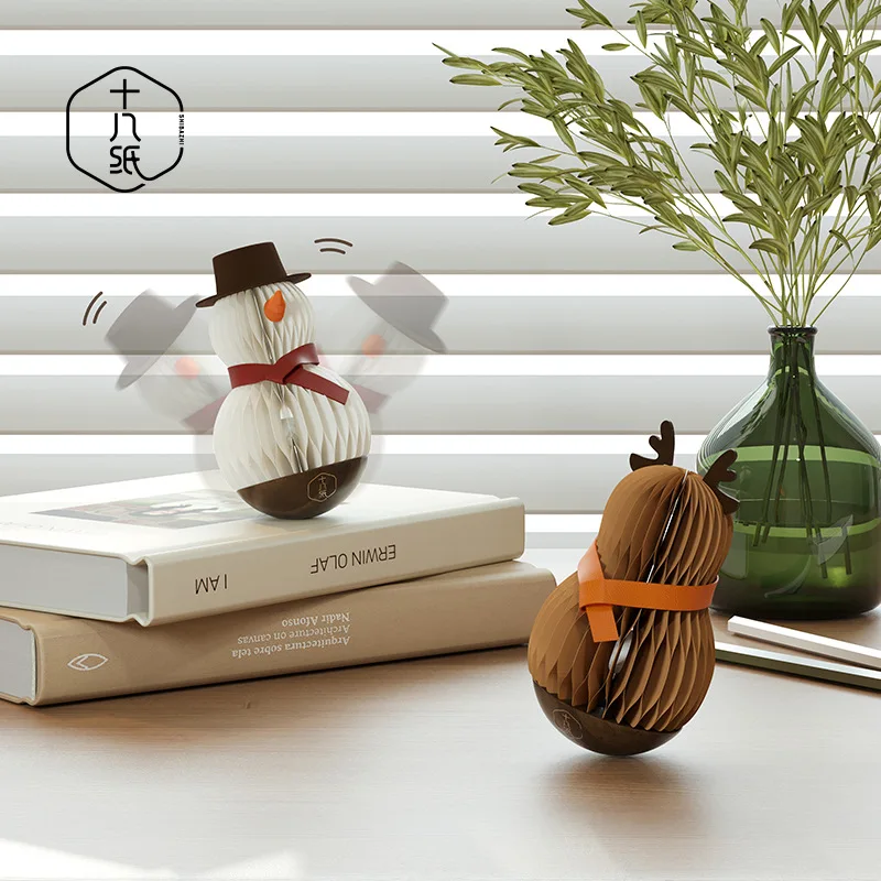 

Eighteen Paper Desktop Ornaments, Living Room Decoration, High-end Sense, Niche Creative Toys, Tumblers, Office Goods, Fragrance