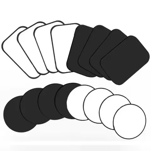 

Metal Plate For Car Phone Holder Magnetic Universal Iron Sheet Disk Sticker Mount Mobile Phone Stand For IPhone 40X40 45x65mm