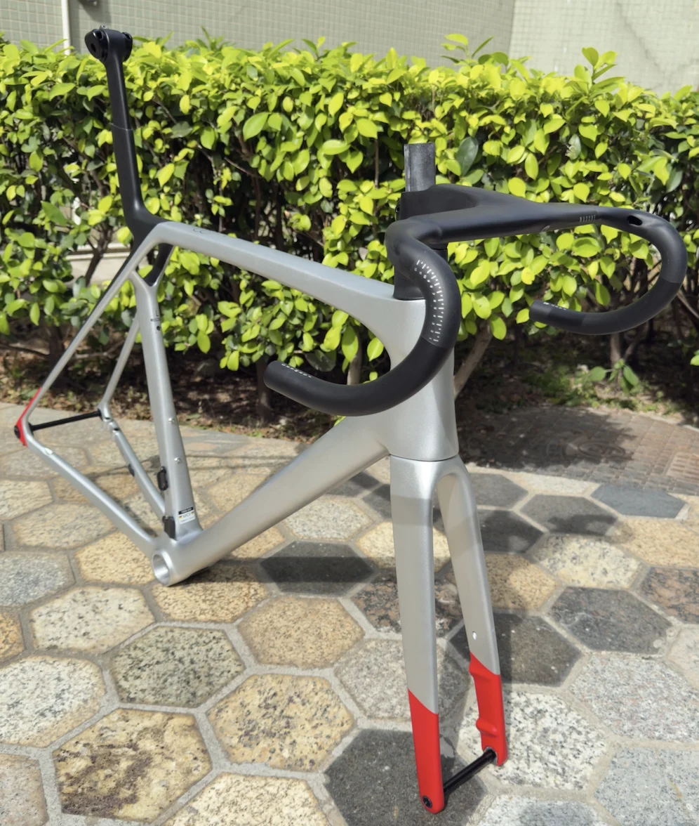 2025 Carbon Road Bike Frame T1100 Disc Brake Bicycle Framest Gen8 SLR Carbon Frame With Handlebar 400 420 440mm DPD Available